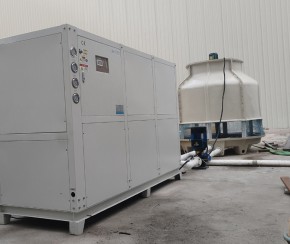 攪拌站冷水機安裝工程案例