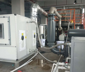 工業(yè)冷風(fēng)機(jī)熔噴布冷卻方案